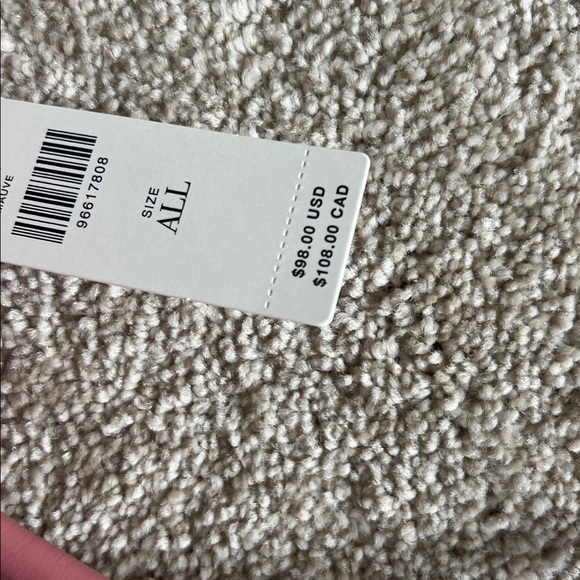 Anthropologie pink medium purse crossbody shoulder bag woven purse NEW - Picture 2 of 5